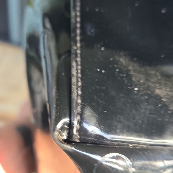 kate spade New York Jeralyn Camellia Street Polka Dot Patent  Small Tote - Picture 8 of 16